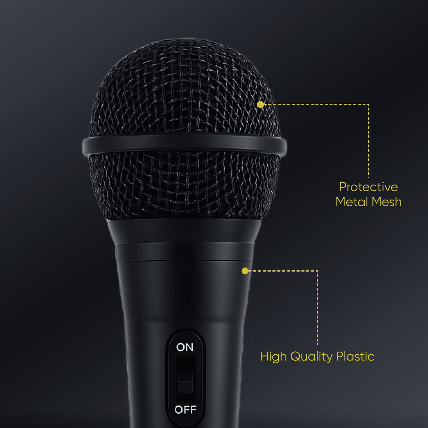 Single Wired Microphone