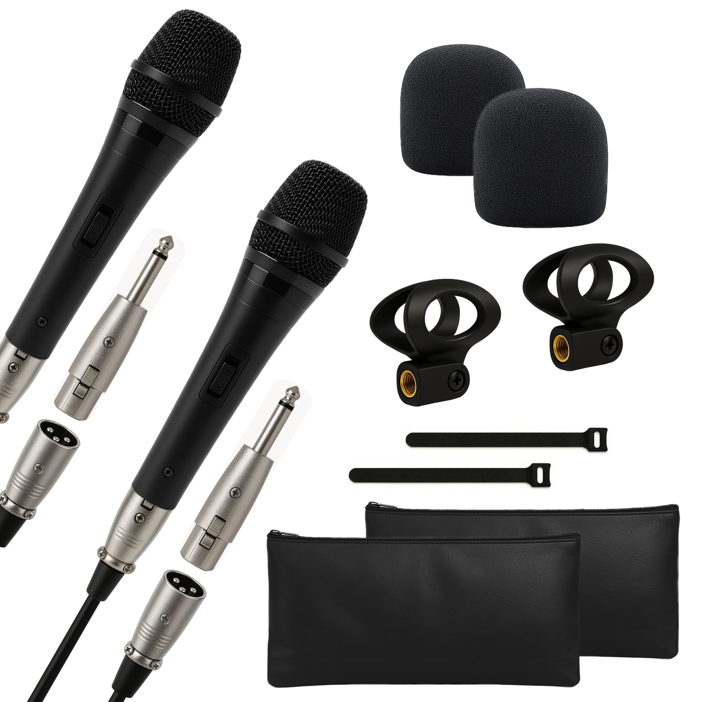 2 Pack Dynamic Mic XLR