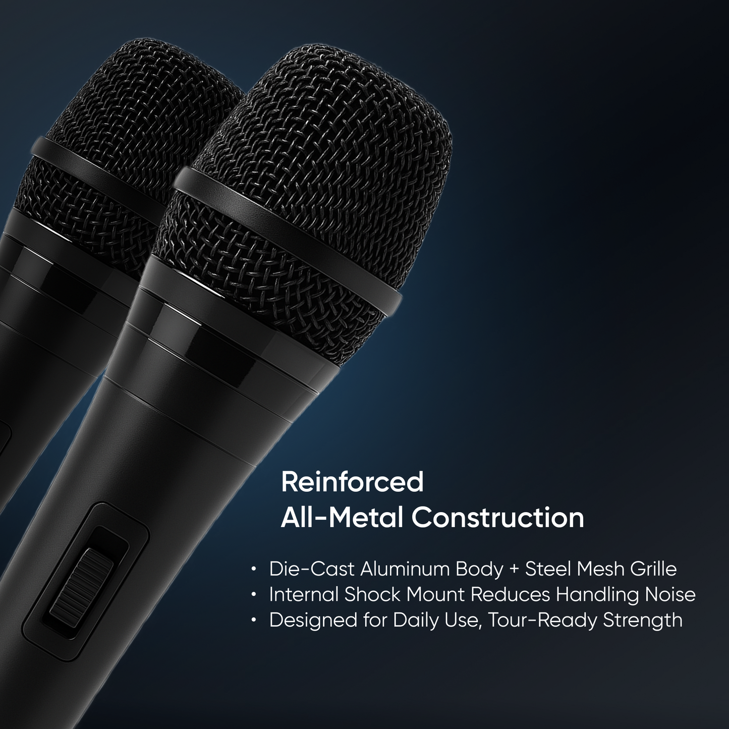 2 Pack Dynamic Mic XLR