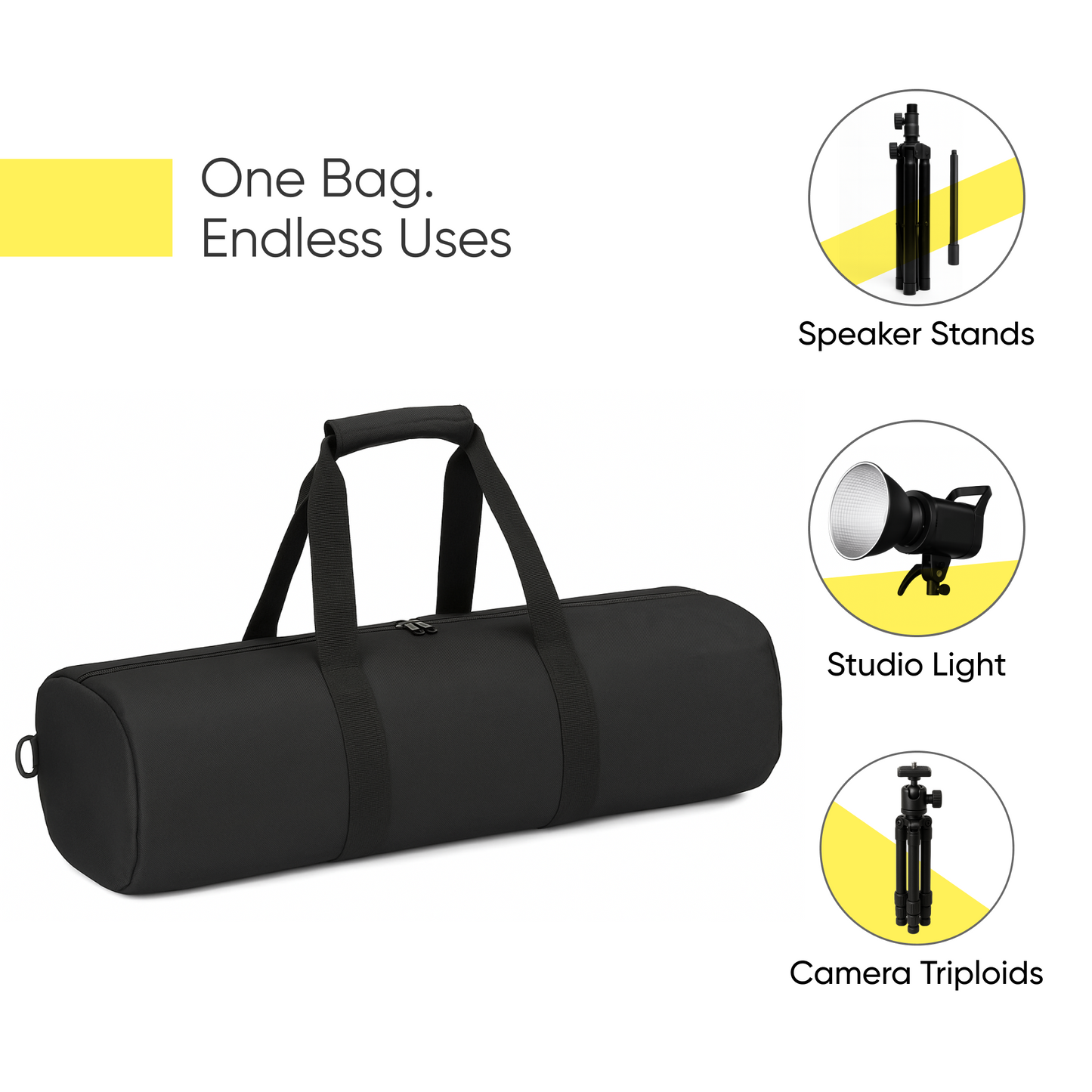 Compact Padded Stand Case