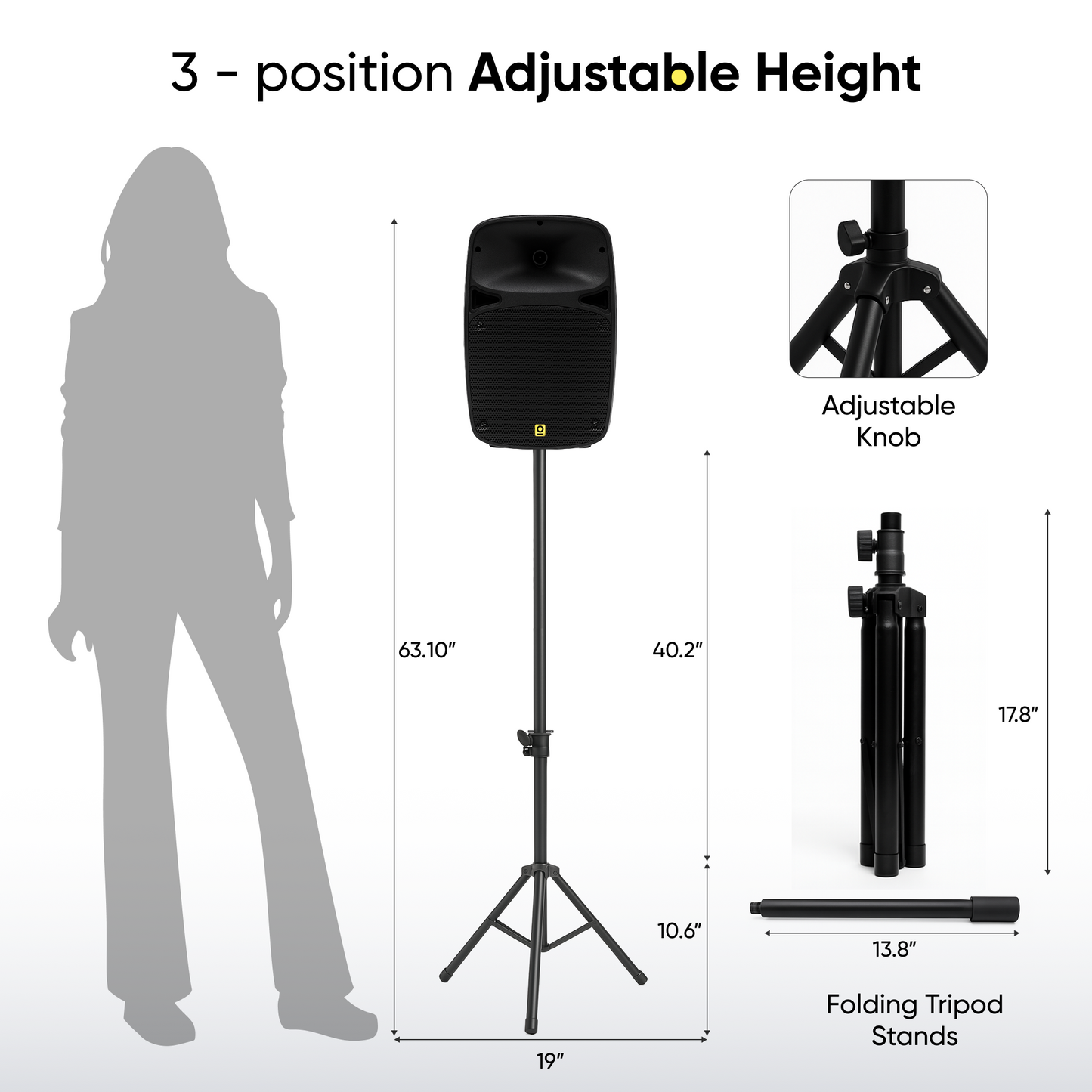 8 Inch PA Speaker Kit