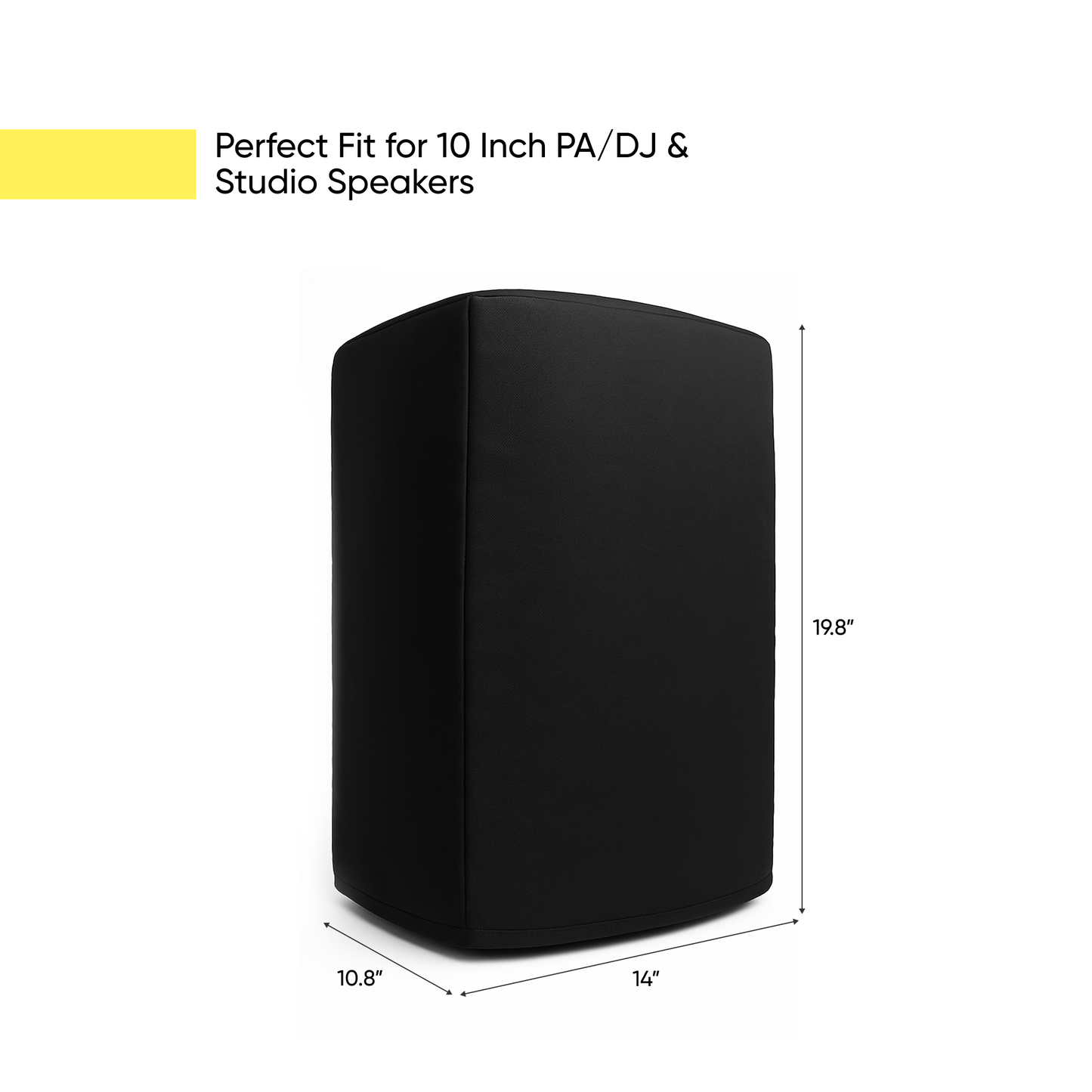 Water Resistant Dust Cover for 10 Inch Speakers