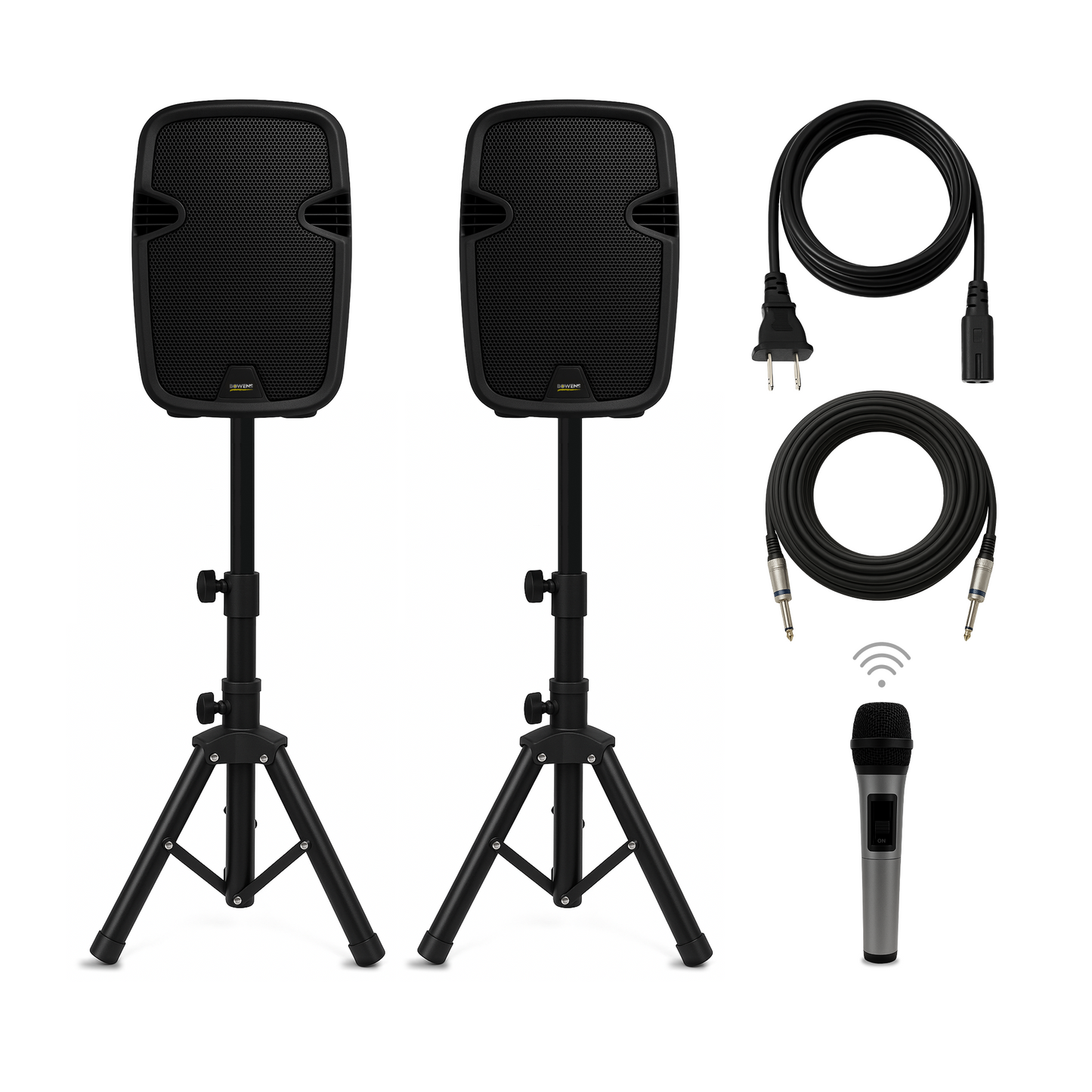 8 Inch PA Speaker System Kit