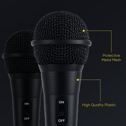 2 Pack Wired Microphone