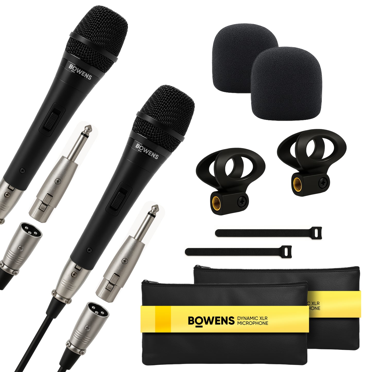 2 Pack Dynamic Mic XLR