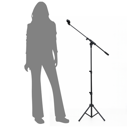 Compact Mic Stand Set of 3 With Case
