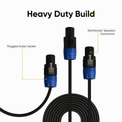Speakon to Speakon First-class Speaker Cable - 5M/ 16FT