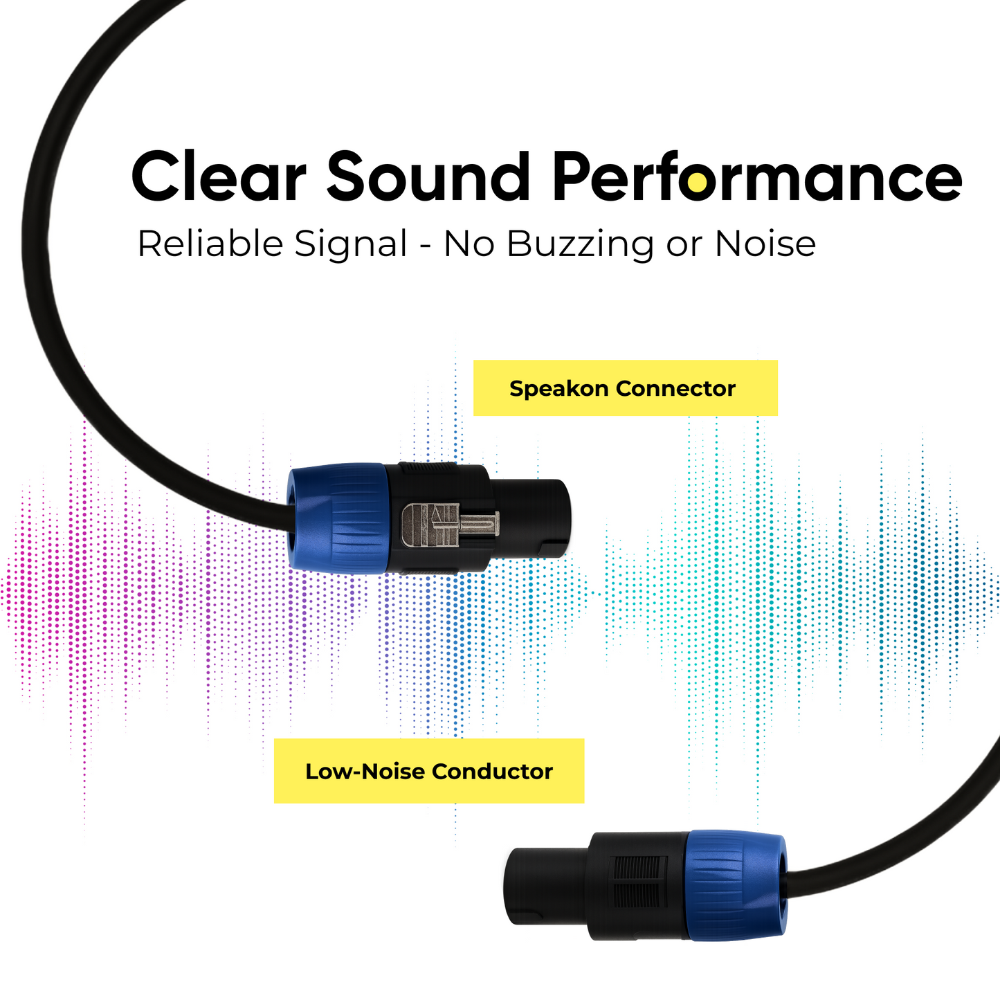 Speakon to Speakon First-class Speaker Cable - 5M/ 16FT