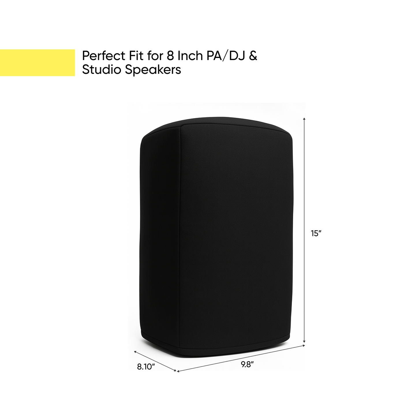 Water Resistant Dust Cover for 8 Inch Speakers
