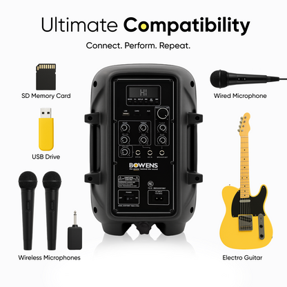 8 Inch PA Speaker System Kit